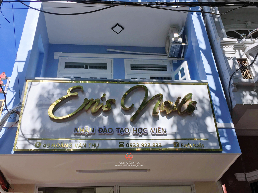 Bảng hiệu nail spa tại vũng tàu
