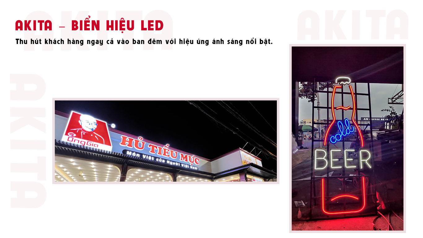 LED signage design and construction in Vũng Tàu