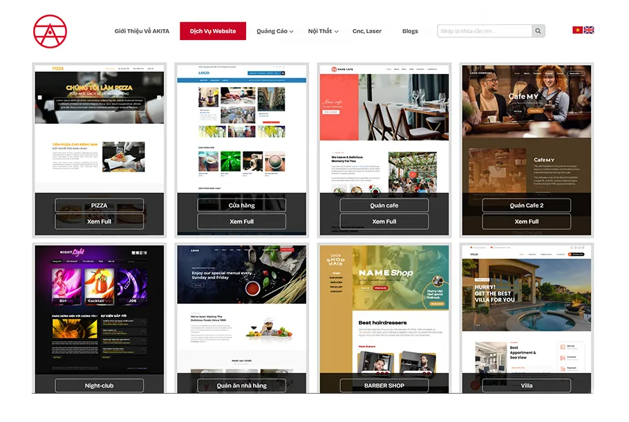 Thiết kế website tại vũng tàu