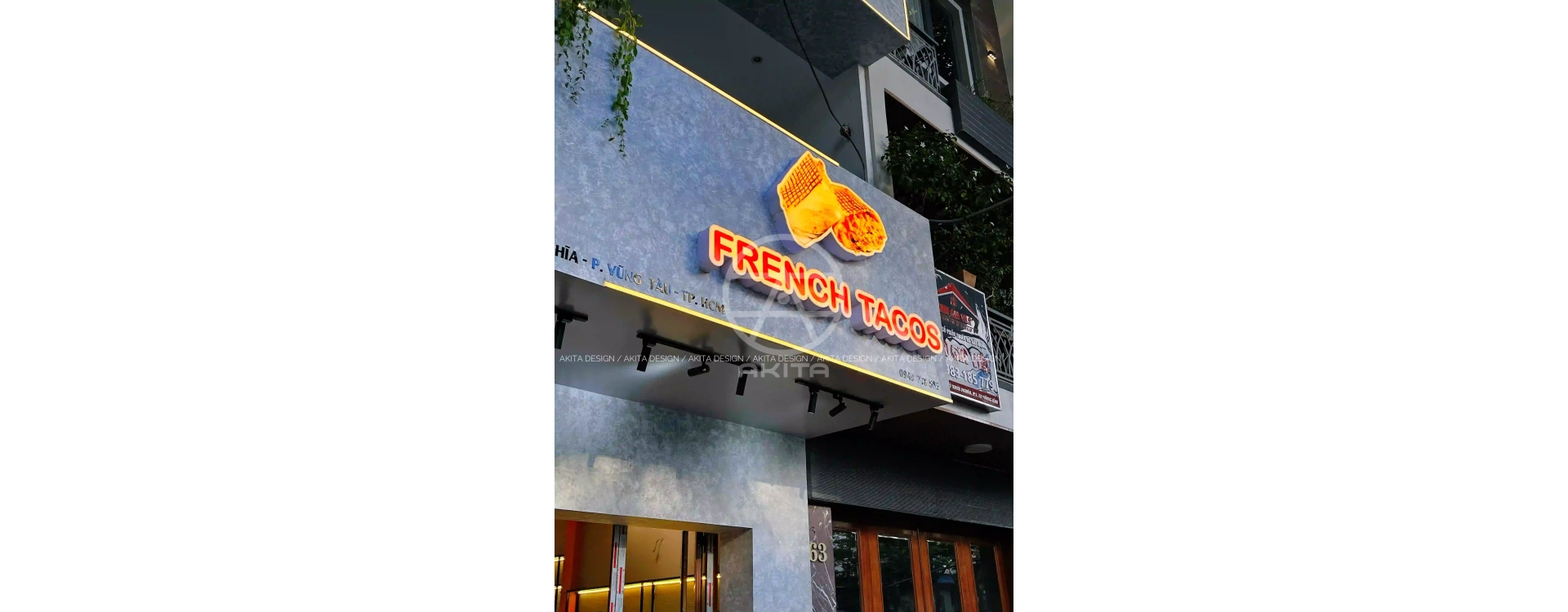 Thi Công Trọn Gói Tiệm Bánh Tacos Express – Không Gian Ấn Tượng, Thu Hút Khách Hàng