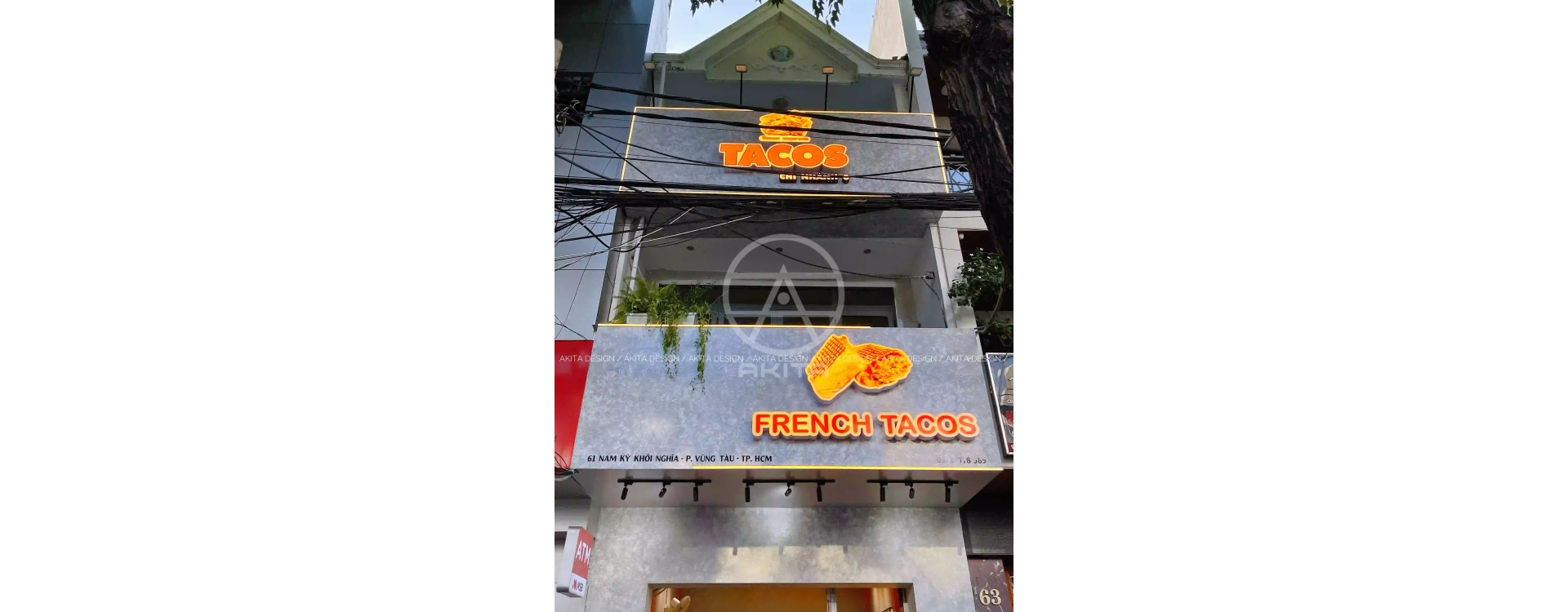 Thi Công Trọn Gói Tiệm Bánh Tacos Express – Không Gian Ấn Tượng, Thu Hút Khách Hàng