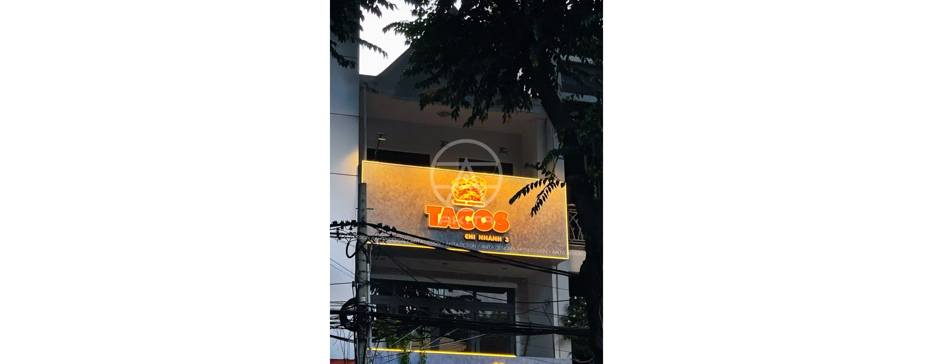 Thi Công Trọn Gói Tiệm Bánh Tacos Express – Không Gian Ấn Tượng, Thu Hút Khách Hàng