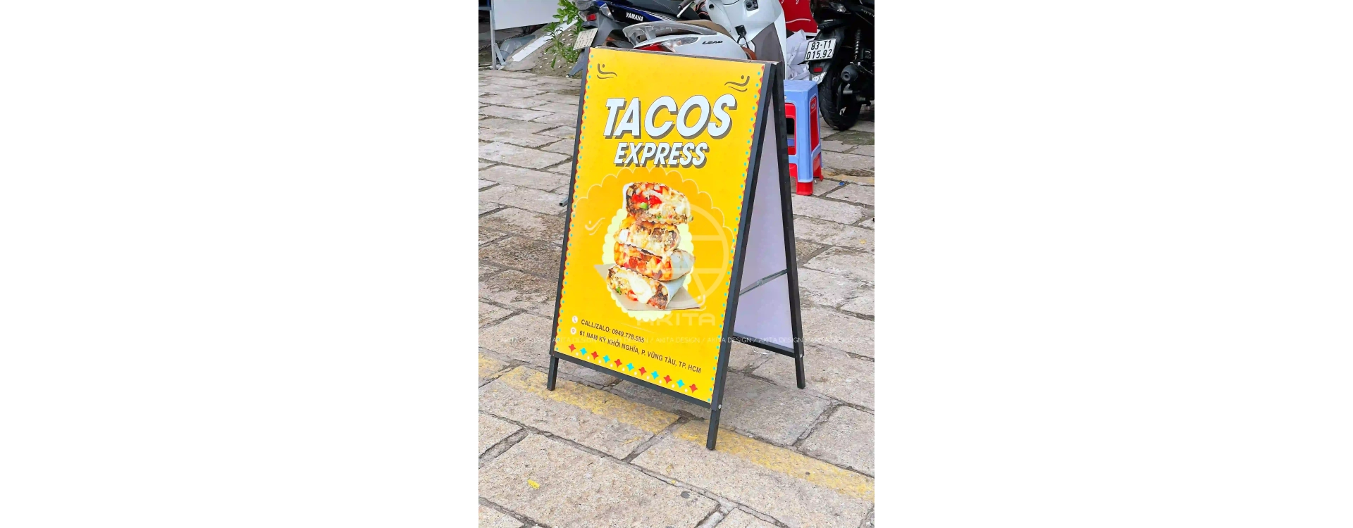 Thi Công Trọn Gói Tiệm Bánh Tacos Express – Không Gian Ấn Tượng, Thu Hút Khách Hàng