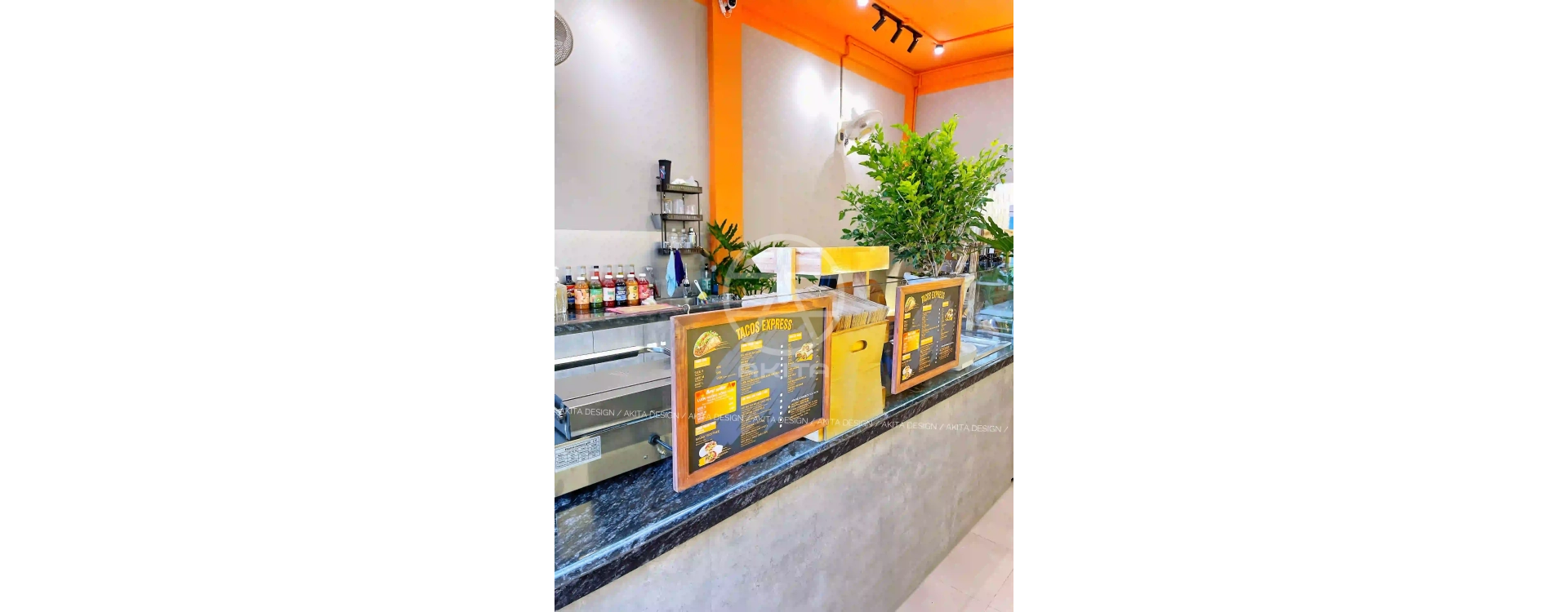 Thi Công Trọn Gói Tiệm Bánh Tacos Express – Không Gian Ấn Tượng, Thu Hút Khách Hàng