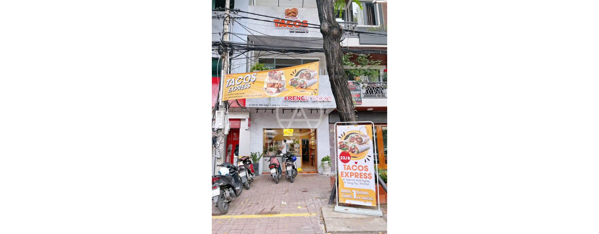 Thi Công Trọn Gói Tiệm Bánh Tacos Express – Không Gian Ấn Tượng, Thu Hút Khách Hàng