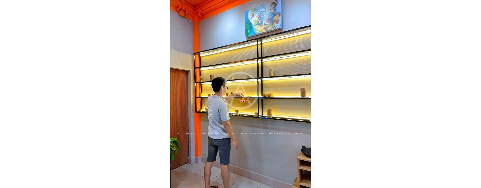Thi Công Trọn Gói Tiệm Bánh Tacos Express – Không Gian Ấn Tượng, Thu Hút Khách Hàng
