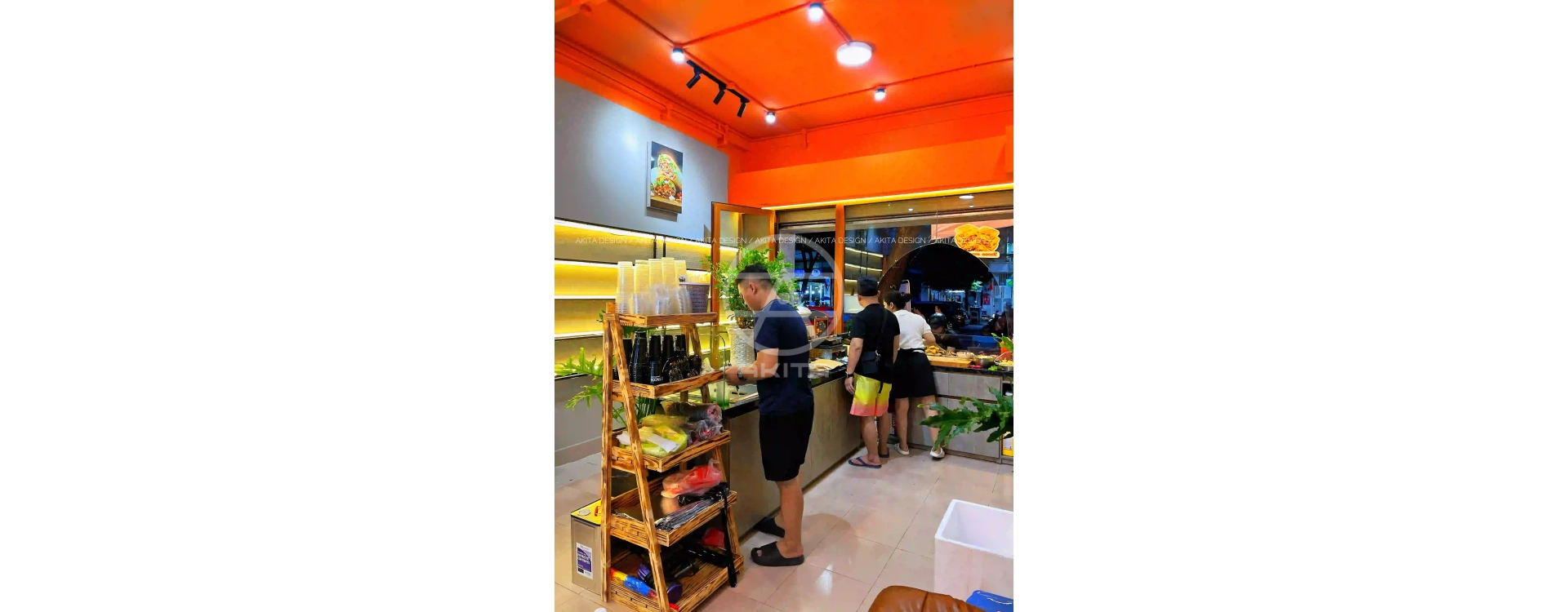 Thi Công Trọn Gói Tiệm Bánh Tacos Express – Không Gian Ấn Tượng, Thu Hút Khách Hàng