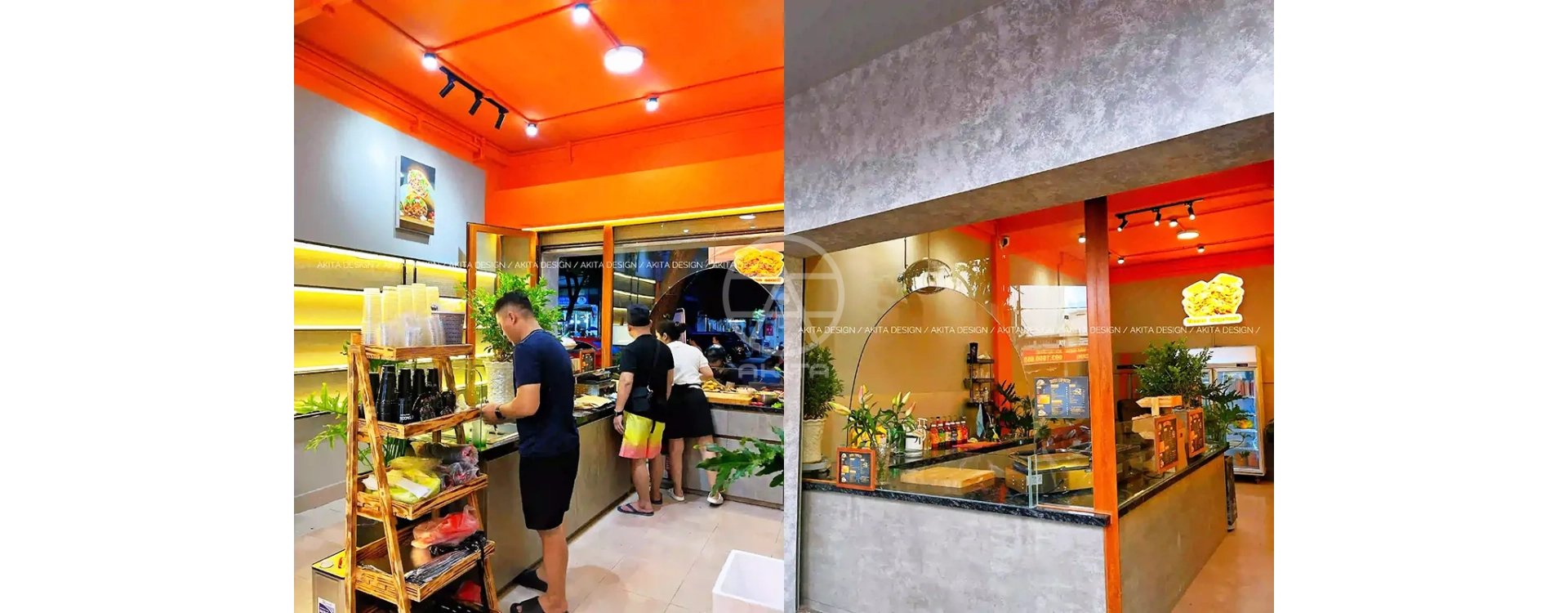 Thi Công Trọn Gói Tiệm Bánh Tacos Express – Không Gian Ấn Tượng, Thu Hút Khách Hàng