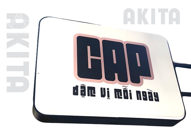 Thiết kế thi công Hộp đèn Mica hút nổi tại Vũng Tàu | AKITA