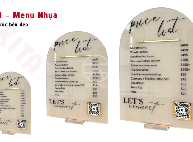Thiết Kế & In Ấn Menu Tại Vũng Tàu (Tất Cả Phường/Xã Cũ)