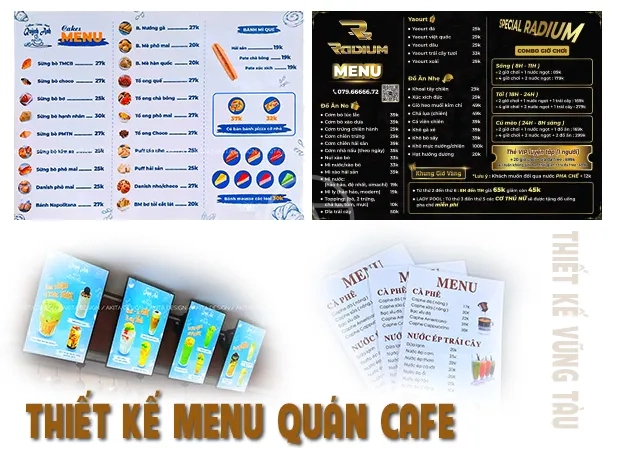Thiết kế menu quán cafe đẹp giúp bán chạy hơn - top mẫu hot 2025