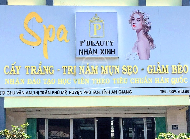 Bảng hiệu Nail Spa